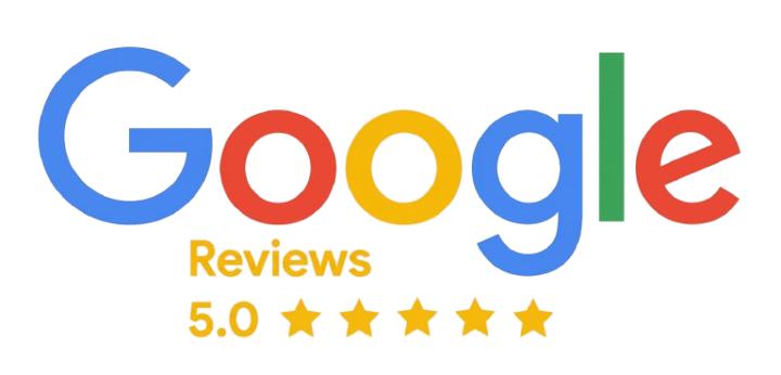 Google Reviews 5.0 - 5 stars