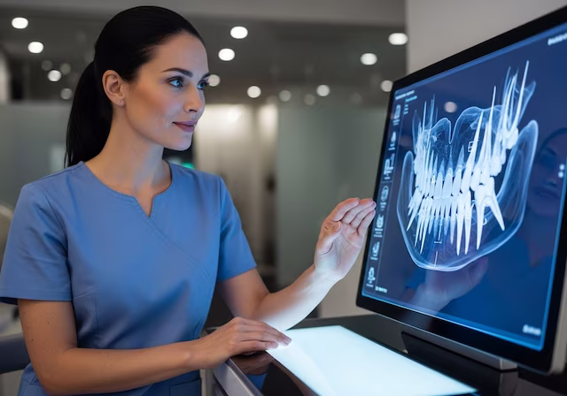 Professional teeth whitening at Forever Dental and Skin